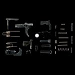 LBE Unlimited AR15LPK AR-15 Lower Parts Kit (LPK) Black w/o Trigger Guard
