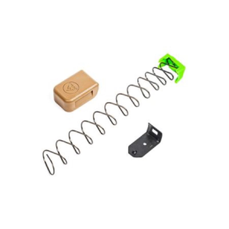 Mec-Gar +2 Floorplate Adapter Set for Glock 9mm Magazines (FDE)