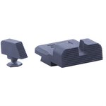 Heinie Ledge Black Front & Rear Sight Set for Glock