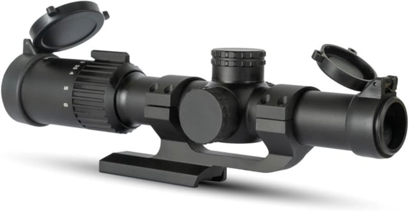 Monstrum Banshee 1-6x24mm LPVO Rifle Scope 30mm Tube Offset Mount Second Focal Plane