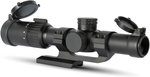Monstrum Banshee 1-6x24mm LPVO Rifle Scope 30mm Tube Offset Mount Second Focal Plane