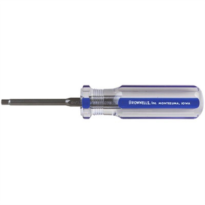 Brownells Allen Head Fixed-Blade Screwdrivers (Allen Wrench) - Hardened Steel