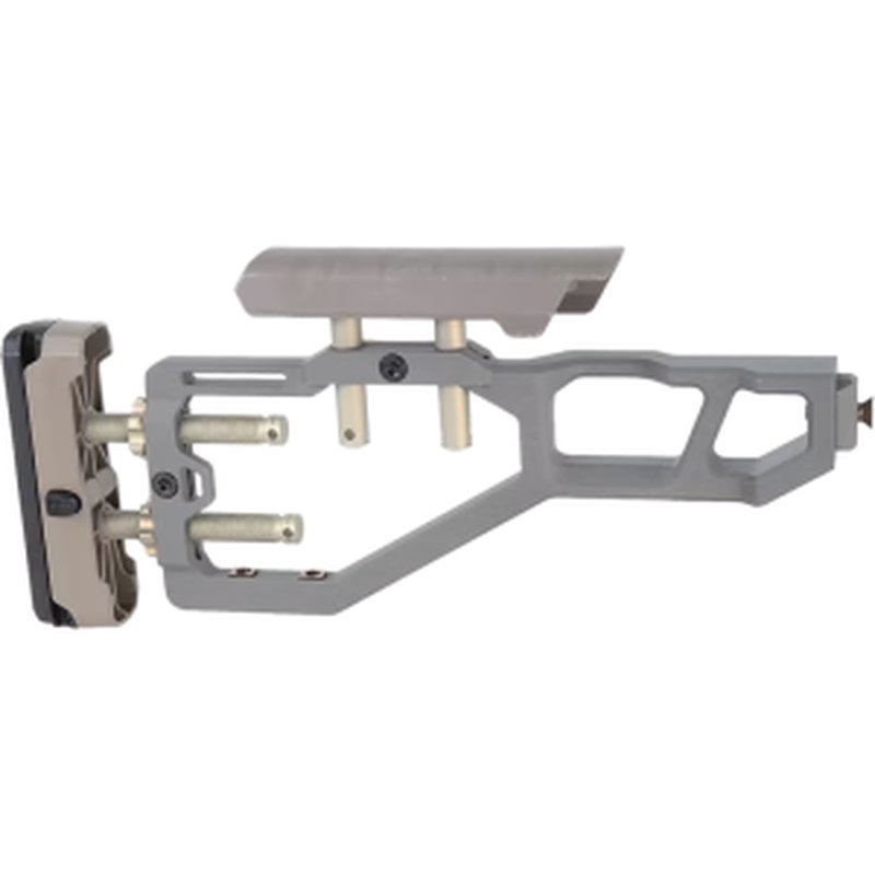 Q LLC ACCFIXSTOCKGRAY Stock Assembly Gray For AR-Platform, 9.6 oz