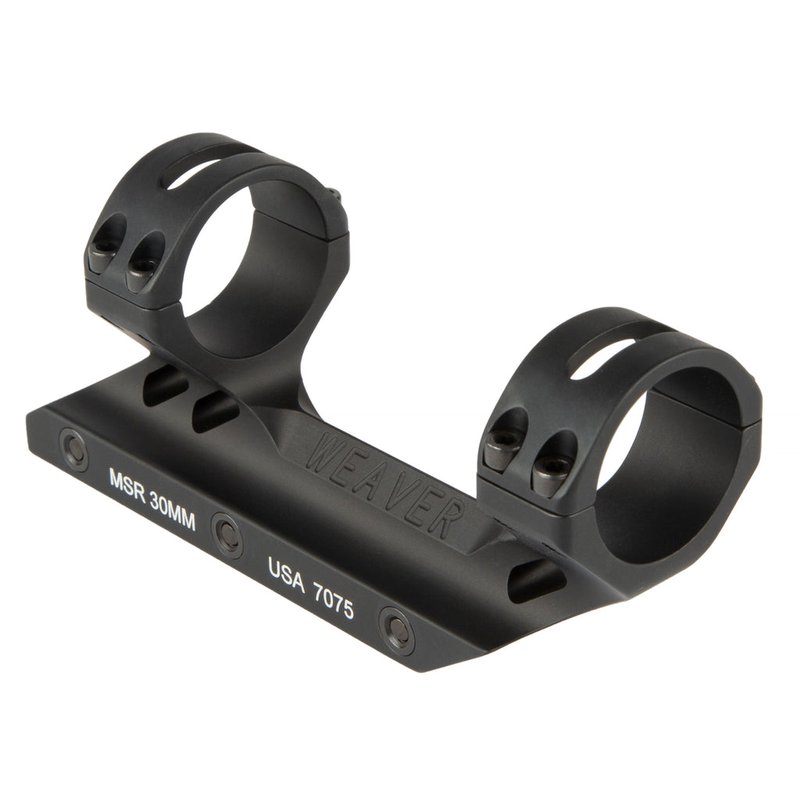 Weaver 99680 MSR Riflescope Mount 30mm Forward Cantilever 7075-T6