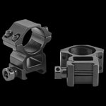 Riton X30M 30mm Medium 2-Piece Scope Rings - Matte Black