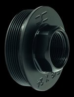 Faxon Firearms HUB Direct Thread Adapter 1.375-24 to 5/8-24 Nitride