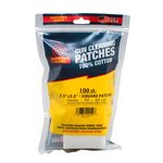 Shooter's Choice 2.5" Cotton Square Cleaning Patches