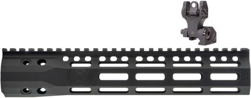 Troy Folding Front Battle Sight AR-15 Aluminum HK Style Housing Black