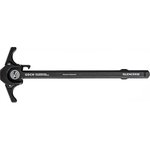 SilencerCo AC5062 Gas Defeating Charging Handle made of Black Anodized 7075-T6 Aluminum & Ambidextrous Design for AR-15