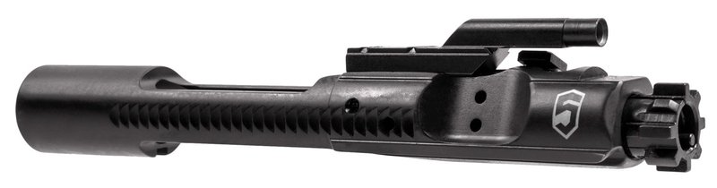 Phase 5 Complete Bolt Carrier Group for M16/M4 Rifle, Chrome Lined Phosphate Black - BCGM16