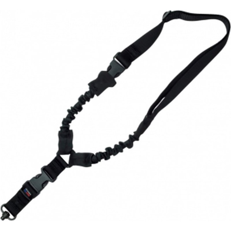 GrovTec Bungee Sling Black Single Point Tactical Sling AR-15 Compatible