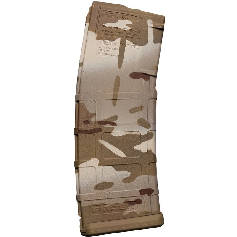 Weapon Works PMAG Gen M2 MOE 30rds 5.56x45mm/.223 Remington Magazine - Multicam Arid Tactical - 2