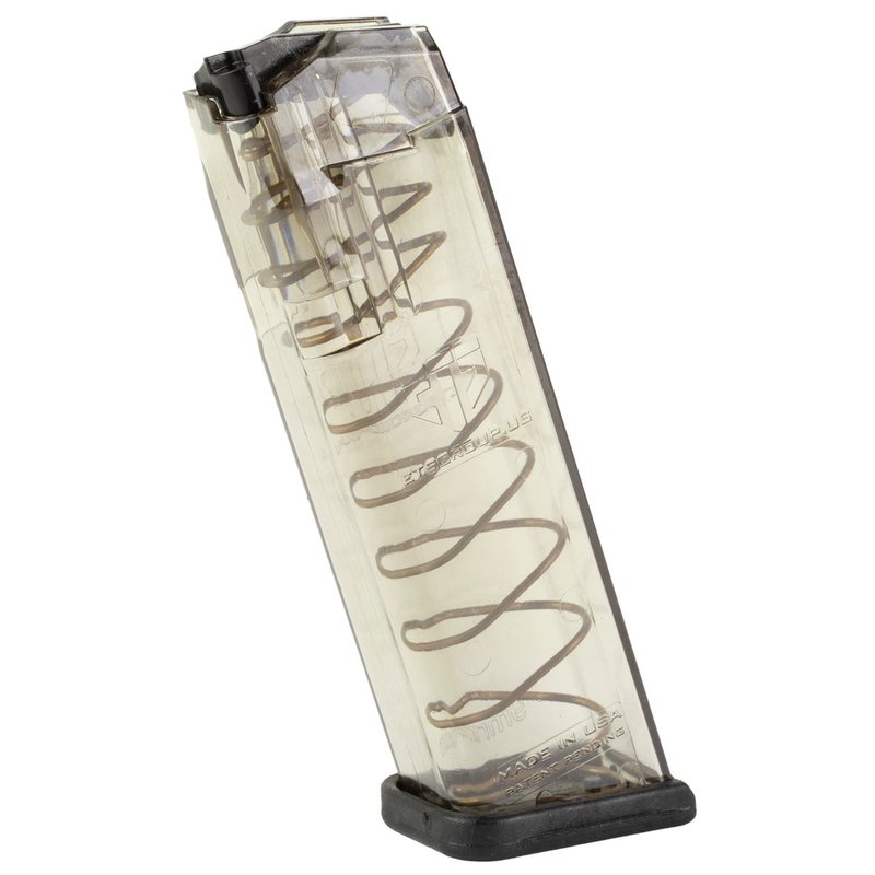 Elite Tactical Systems Group Glock 17/19 9mm 17-Round Translucent Polymer Magazine GLK-17