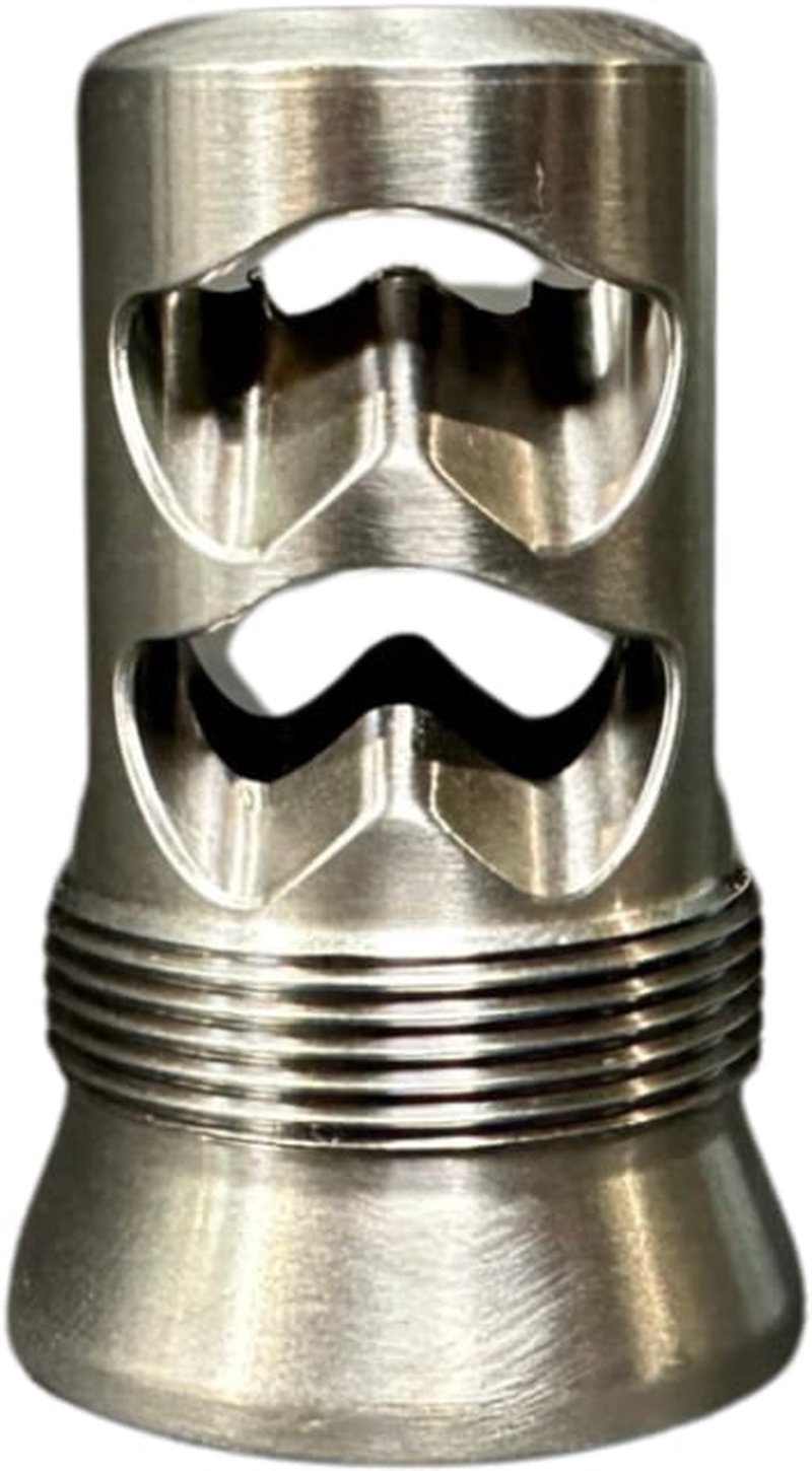 Salmon River Solutions CB/Banish Gold Muzzle Brake .30 Caliber Titanium 1/2x28