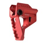 Strike Industries VIPER-PIT 6061 T6 Aluminum Pit Stock, Red