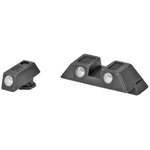 Glock 6.5mm Night Sights Set Front & Rear Steel