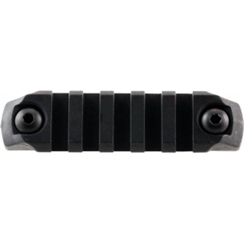 Bravo Company MCMR-1913-N3-BLK M-Lok 3in Nylon Picatinny Rail Section (Black)