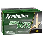 Remington Premier Match RM223R3 223 Rem 77gr BTHP Boat Tail Hollow Point 20rd