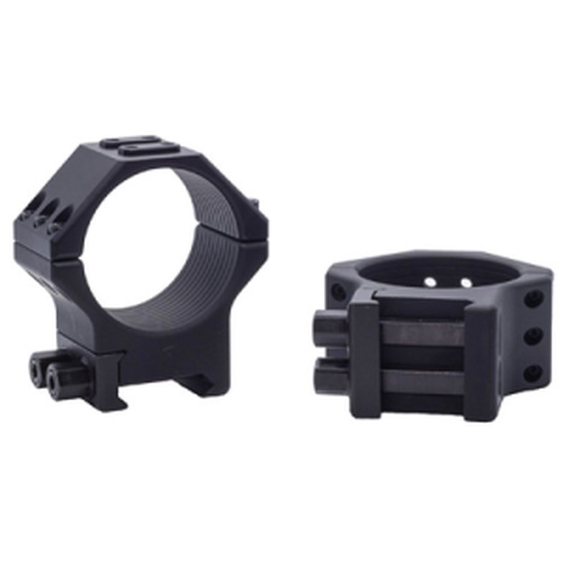 RITON OPTICS Tactical 34mm Picatinny Rings (10mm Height) | Matte Black