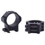 RITON OPTICS Tactical 34mm Picatinny Rings (10mm Height) | Matte Black