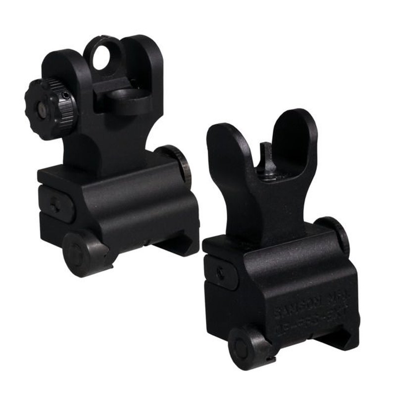 Samson Top Mounted Deployable Front and Rear Sight