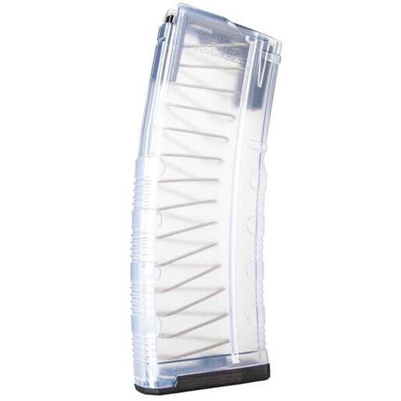 Amend2 AR-15 Clear 5.56 NATO 30-Round Rifle Magazine