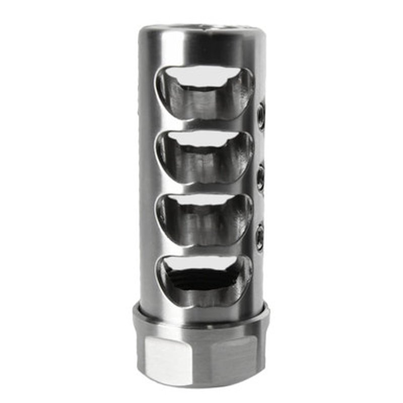 American Precision Arms Gen 4 Micro Bastard Self Timing Muzzle Brake 9/16x24 .30 Stainless
