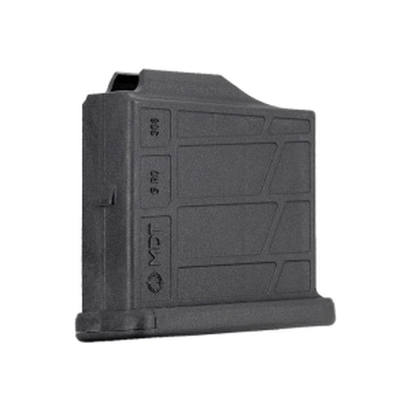MDT 105026BLK AICS Magazine 5rd Extended 308/6.5 Creedmoor Short Action Polymer Black