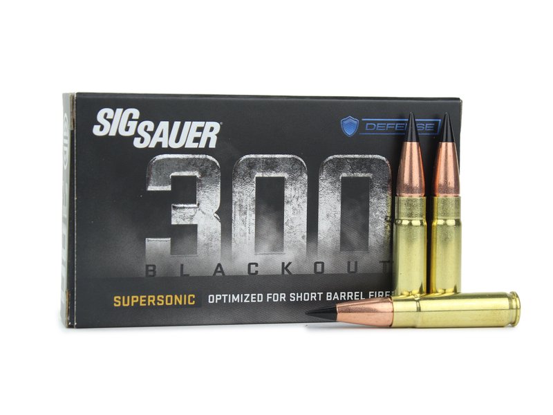 Sig Sauer 300 Blackout 110 Grain TAC-TX Supersonic Ammo