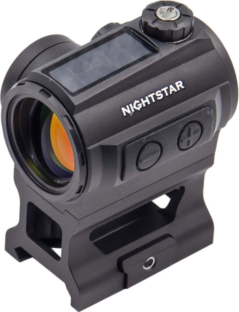 NightStar PT23MS Ultra Short Solar 1x23mm Reflex Red Dot Sight 3 MOA