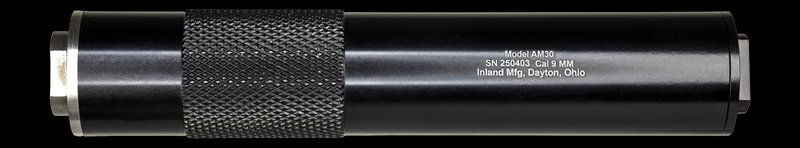 Inland Manufacturing IM556 Suppressor 5.56 Black Aluminum 1/2x28