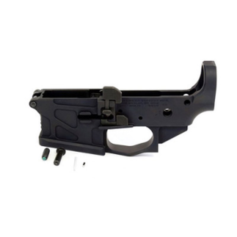 American Defense Manufacturing UIC Ambi Stripped AR-15 Lower Receiver 5.56mm Black