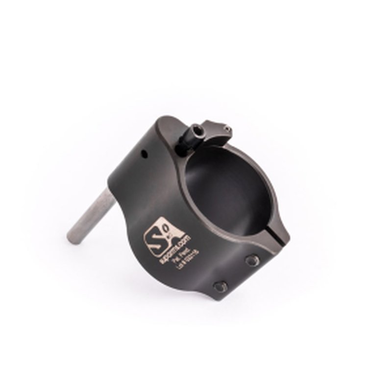 Superlative Arms Bleed Off Clamp On Adjustable Low Profile Gas Block AR-15, LR-308 0.936" Black Melonite