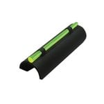 Hi Viz Plain Barrel Snap-On Front Sight - Black Fiber Optic (Green/Red)