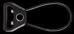 Blue Force Gear UWL Universal Wire Loop Sling Adapter 2.75" Black