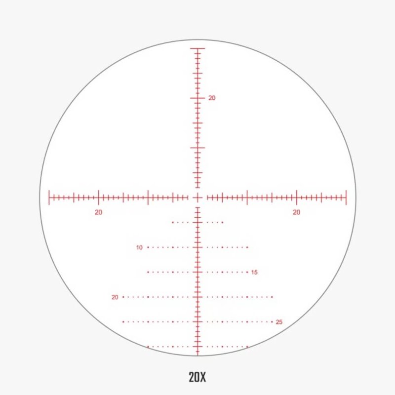 Athlon Optics Helos BTR GEN2 4-20x50 FFP Illuminated Riflescope