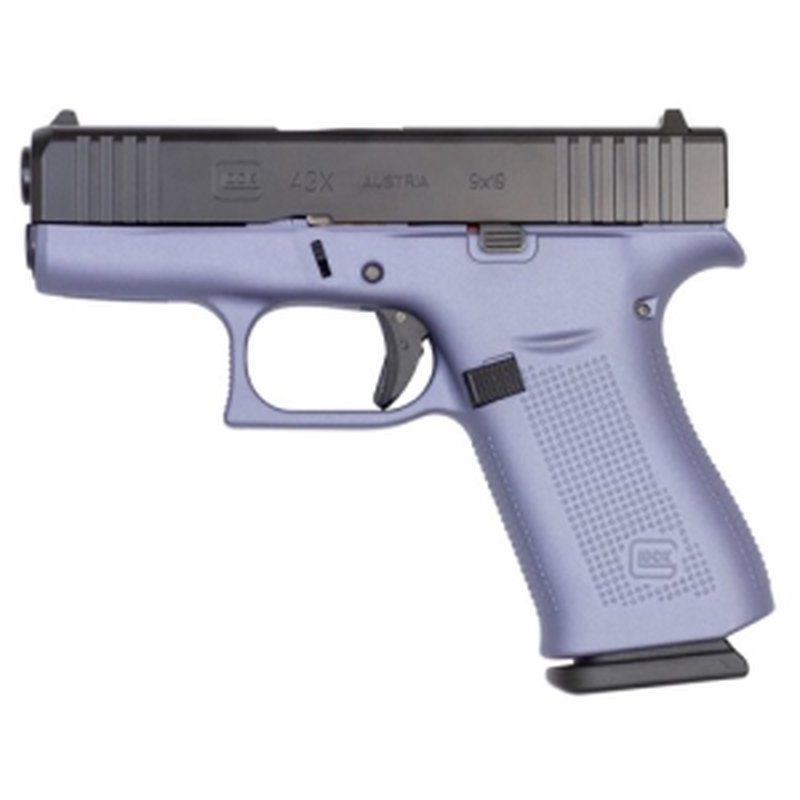 Glock G43X Pistol 9mm 3.4in Barrel 10rd Black