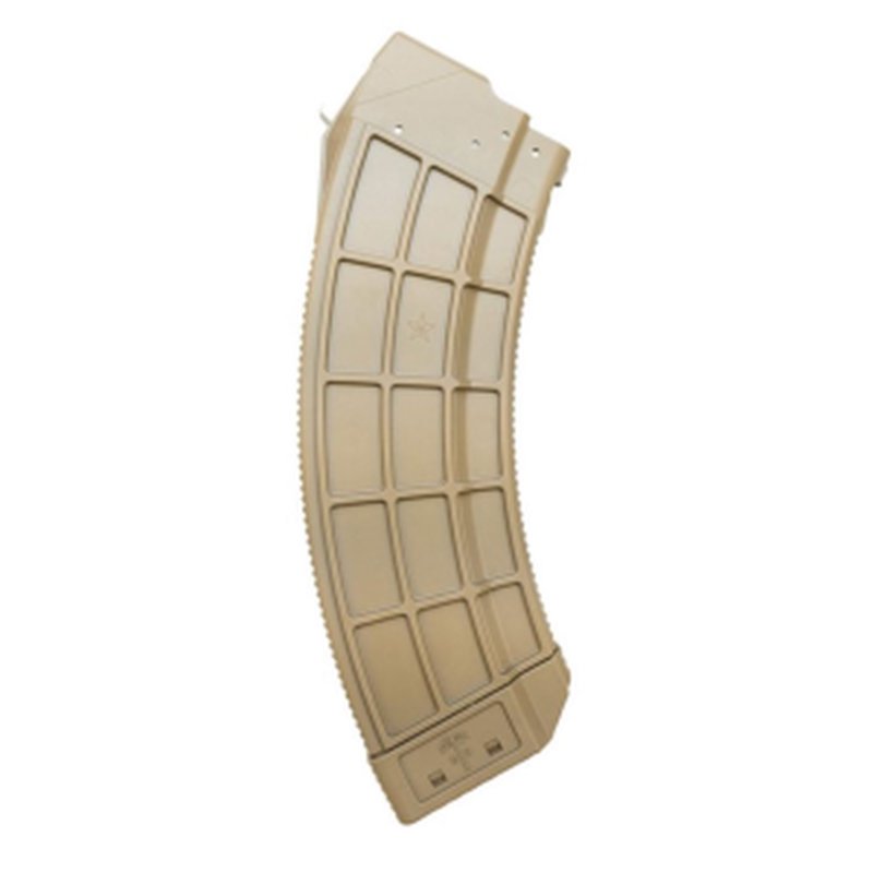 US Palm 7.62x39mm 30rd Magazine MA693A Flat Dark Earth with Steel Latch Cage