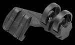Magpul MAG498-BLK-RT Right-Side 1913 Picatinny Rail Light Mount (Black Polymer)