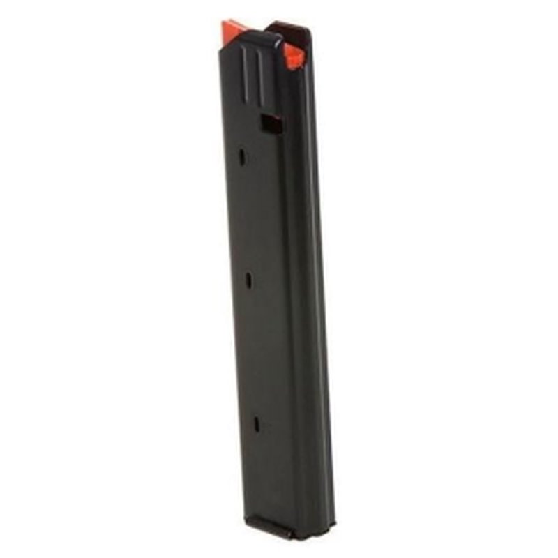 C Products Defense DuraMag 9mm Magazine 32 Round Orange Follower