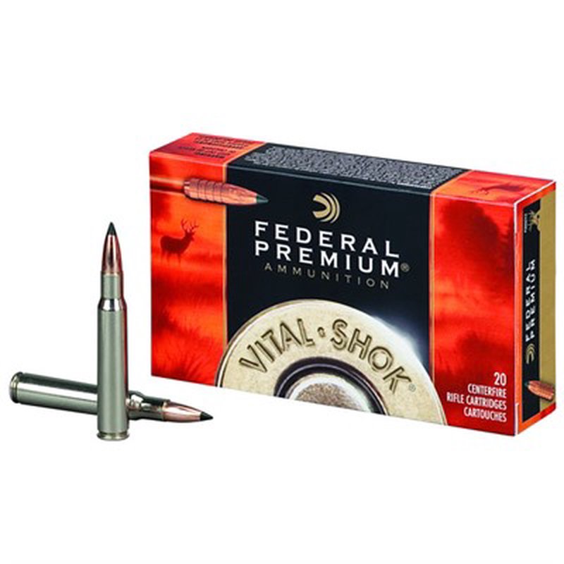 Federal Vital-Shok 7mm Rem Mag 150gr Trophy Copper Ammunition