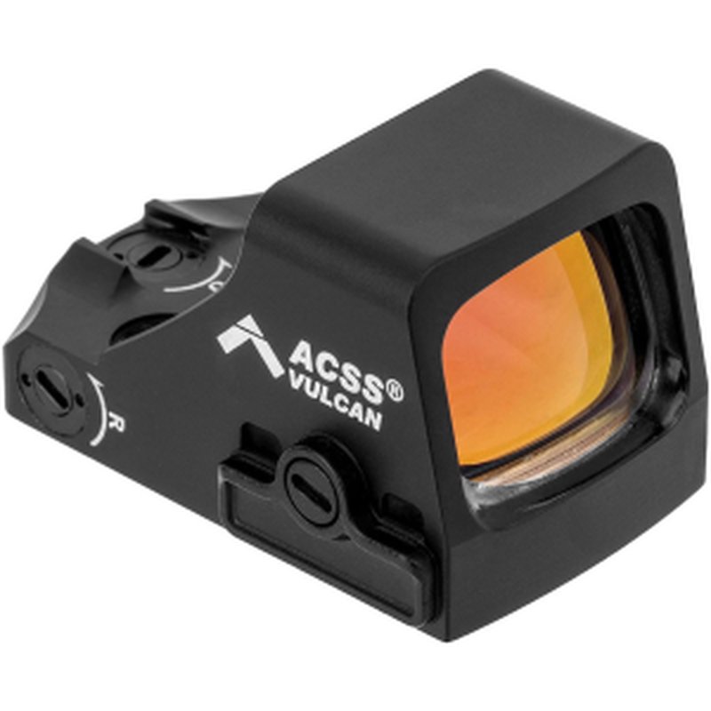 Holosun HE507K-X2 Reflex Red Dot Sight 1x Selectable Green ACSS VULCAN Reticle Battery Powered Matte Black