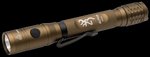 Browning Alpha 2AA Flashlight Burnt Bronze Aluminum 550 Lumens Tailcap