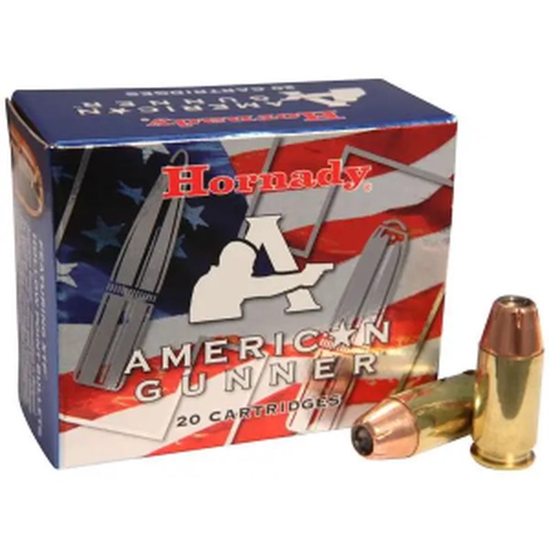 Hornady American Gunner 45 ACP Ammunition 185 gr XTP Hollow Point