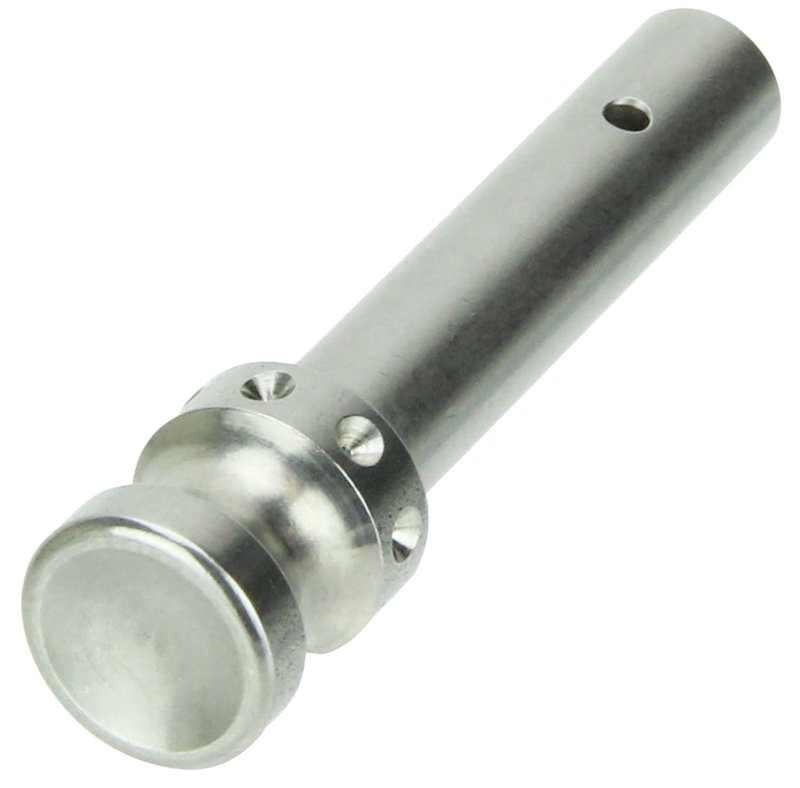 TacFire MAR090-F AR-15 Lower Takedown Pin Front, Black Steel, Extended Port Design.