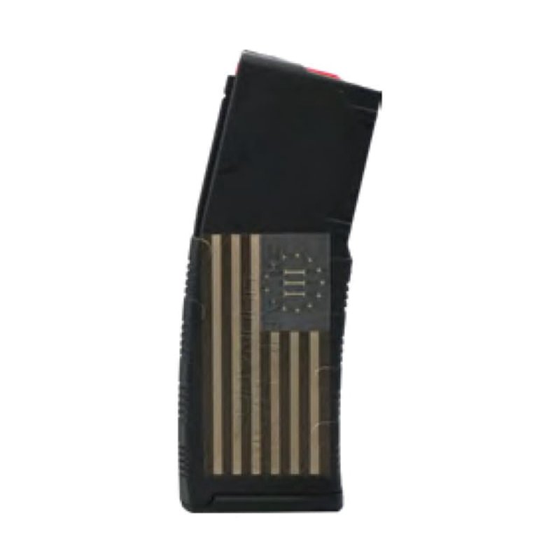 Features of Black Rain Ordnance AR-15 .223 Rem/ 5.56 NATO 30 Round Rifle Magazine w/ Huckleberry Engraving