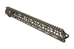 Timber Creek Enforcer 15" M-LOK Handguard, Flat Dark Earth - M E15 HG FDE