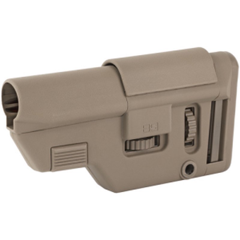 B5 SYSTEMS Collapsible Precision Stock w/ Cheek Riser | FDE