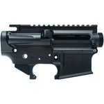 Faxon FF-15 Receiver Set 01 AR-15 Forged Upper & Lower Stripped Set Black Anodized