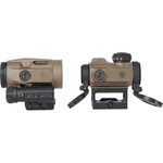 Sig Sauer Electro-Optics SORJ7201 Romeo-MSR/Juliet3 Micro Combo Flat Dark Earth 1x/3x 20mm/22mm 2 MOA Illuminated Red Dot Reticle